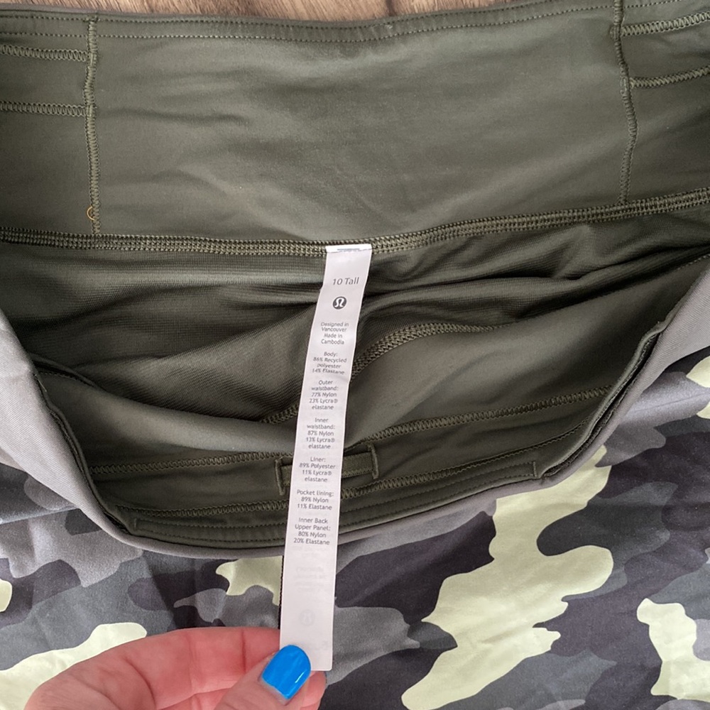 Camo luluemon shorts - Picture 3 of 7